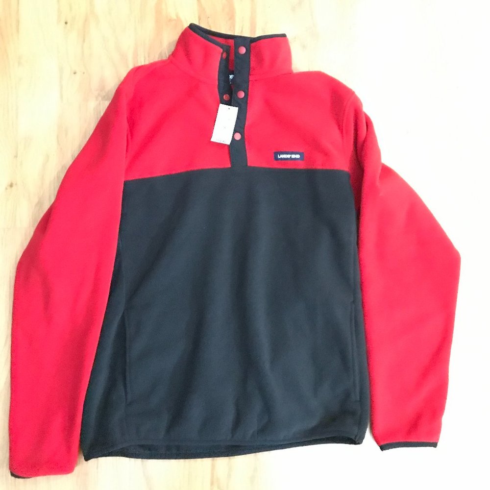 Men's/Unisex Lands End Fleece sz S NWT